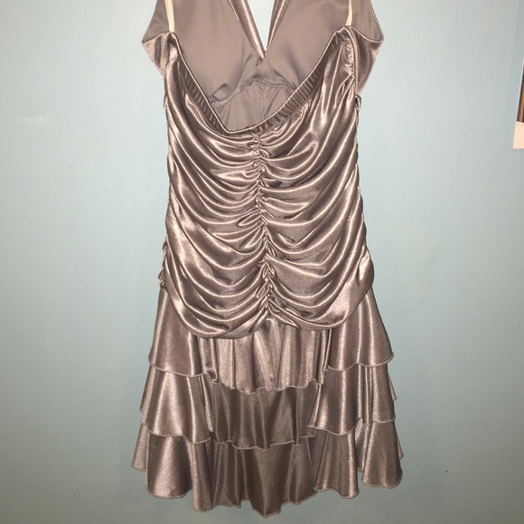 Silver Halter Dress - Picture 2 of 4