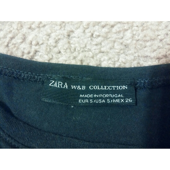 🚫⛔Sold!!🚫⛔Zara ornate design T-shirt - Picture 3 of 4