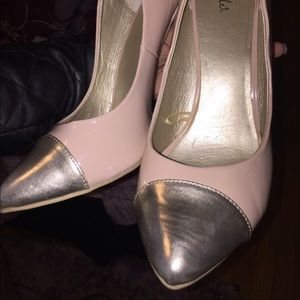 Pink heels
