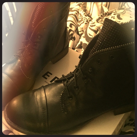 Black Combat Boots!