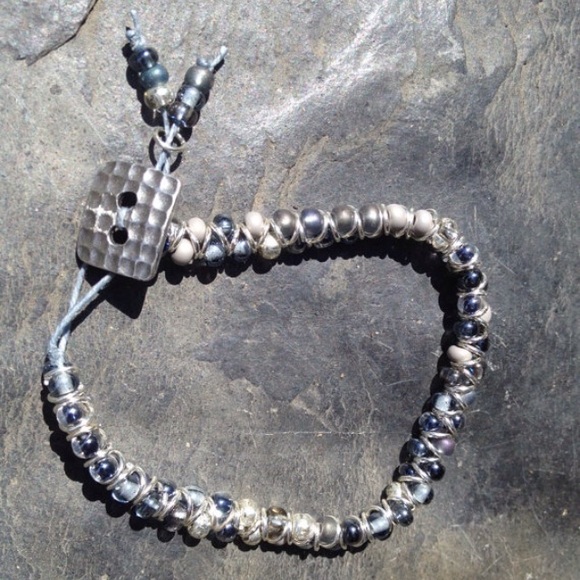 Silver Serpentine Bracelet- Handmade - Picture 3 of 3