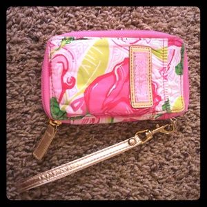 Lilly Pulitzer flower wallet