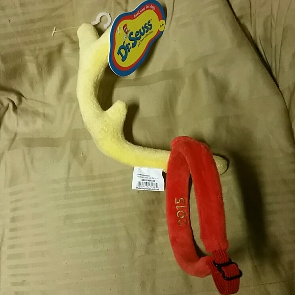 NEW - Dr. Seuss Holiday Grinch Pet Head Wear