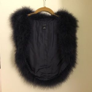 Club Monaco feather vest