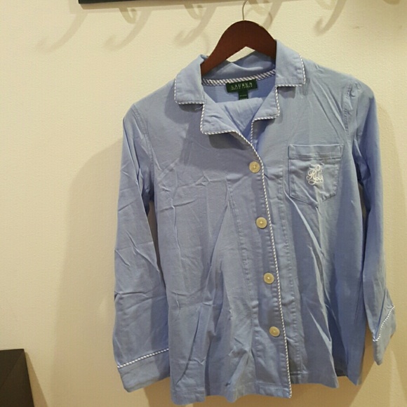 Blue Ralph Lauren Sz Sm PJ Set