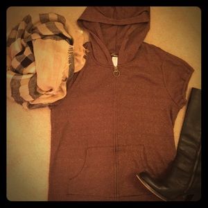 Chocolate brown hoodie