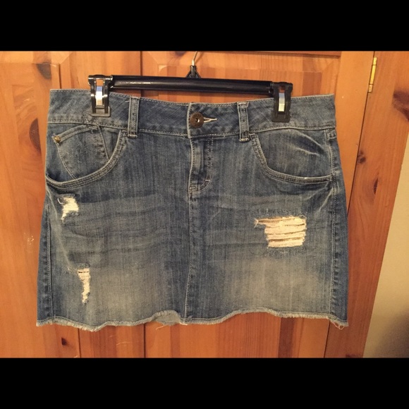 Denim Mini skirt **SOLD**
