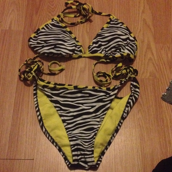 Zebra/Cheetah Xhilaration Bikini