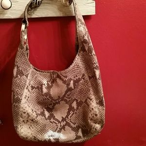 Micheal Kors Snake Print Purse