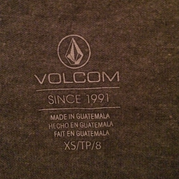 Gray Volcom long sleeve