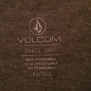 Gray Volcom long sleeve