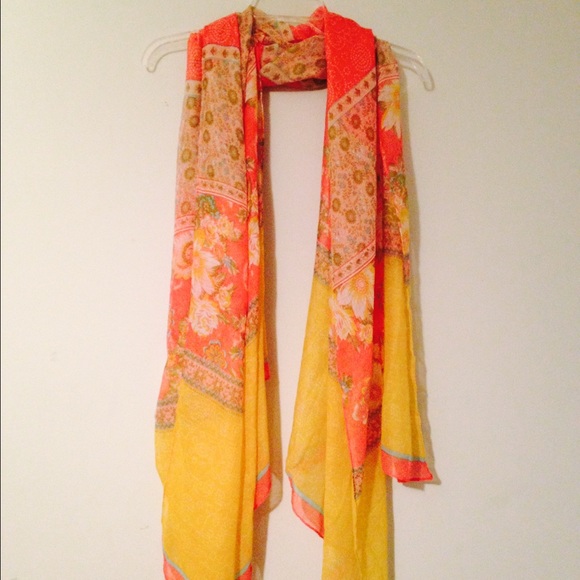 Floral Spring Scarf