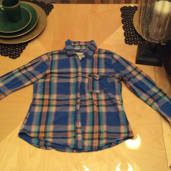 Hollister plaid shirt - Picture 1 of 2
