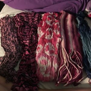 5 colorful scarves and prices are for each one!!