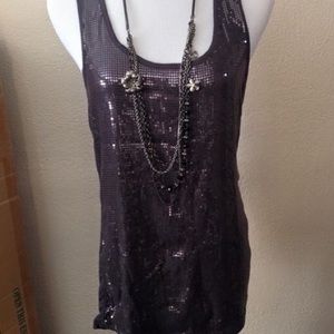 Sparkly tank top