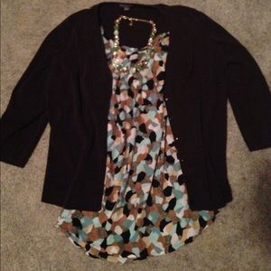 Brown Ann Taylor cardigan
