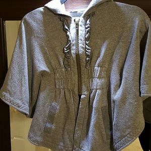 GIRLS Juicy Couture Hooded Zipper Poncho