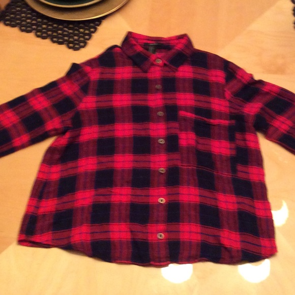 Forever 21 plaid shirt