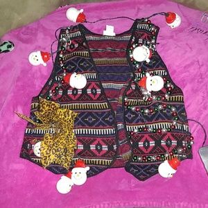 *MUSICAL* ugly light up sweater!