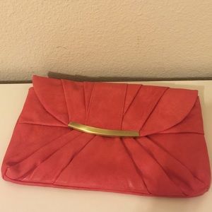 Red orange clutch