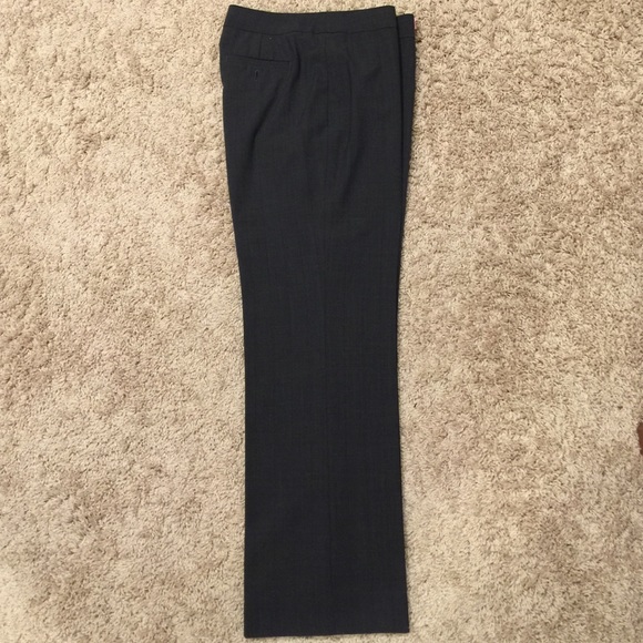 Jones New York Petite Gray Flannel Pants - Picture 1 of 3