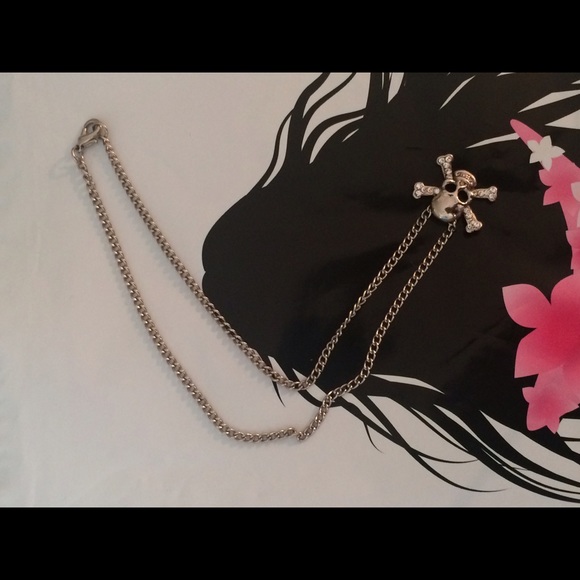 SKULL HEAD NECKLACE 🍄 HEAVY GREAT FOR COSPLAY - Picture 2 of 2