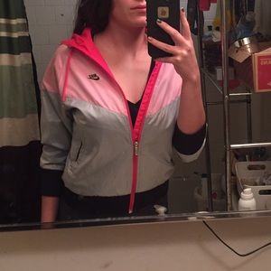 quarter-sleeve Nike jacket!