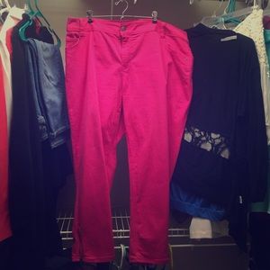 Get your pink on pants size 24