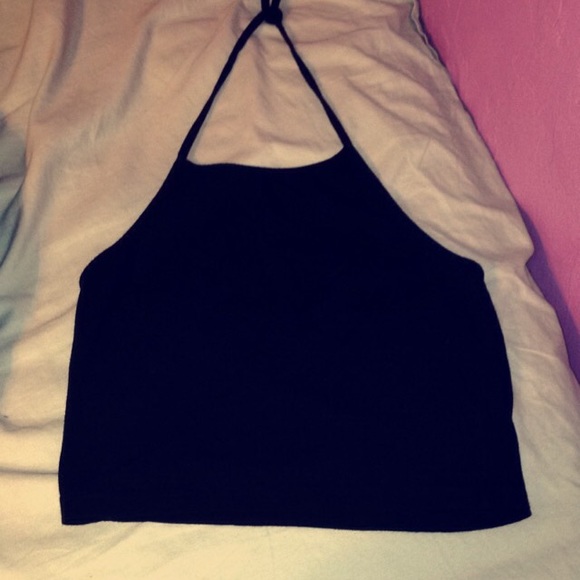 Black halter