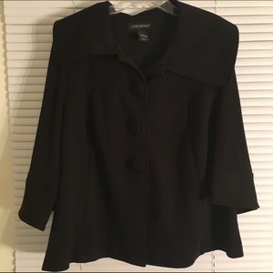 Lane bryant A-line coat