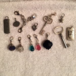 Origami owl dangles and tags