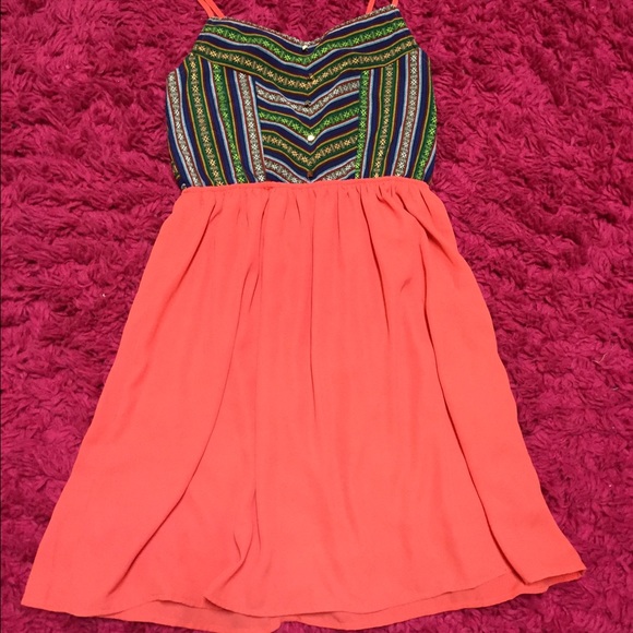 Coral Summer Dress