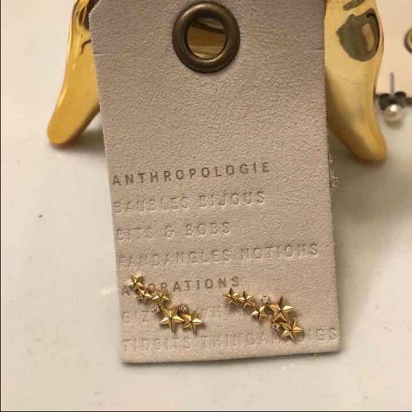 Anthropologie starlight climber earrings