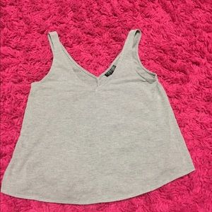 Grey TOPSHOP Tank Top