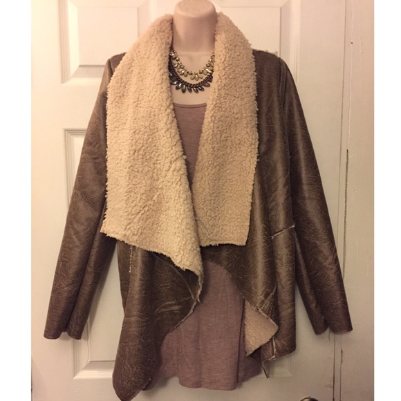 Forever 21 shearling jacket