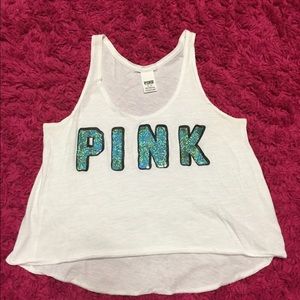 White Pink Tank