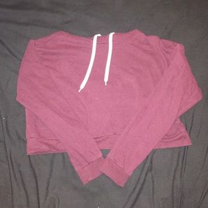 crop top hoodie from H&M