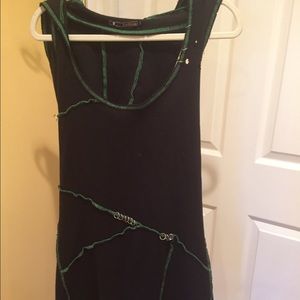 Black dress too with hoodie