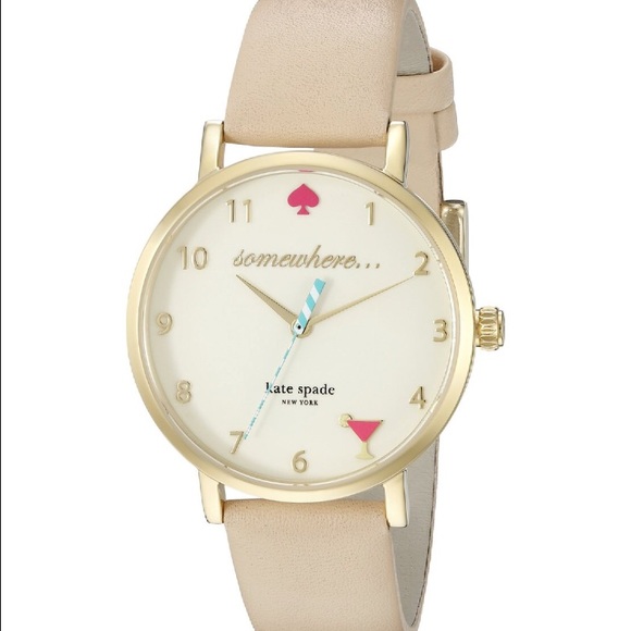kate spade Accessories - Kate spade 5 o'clock somewhere metro watch