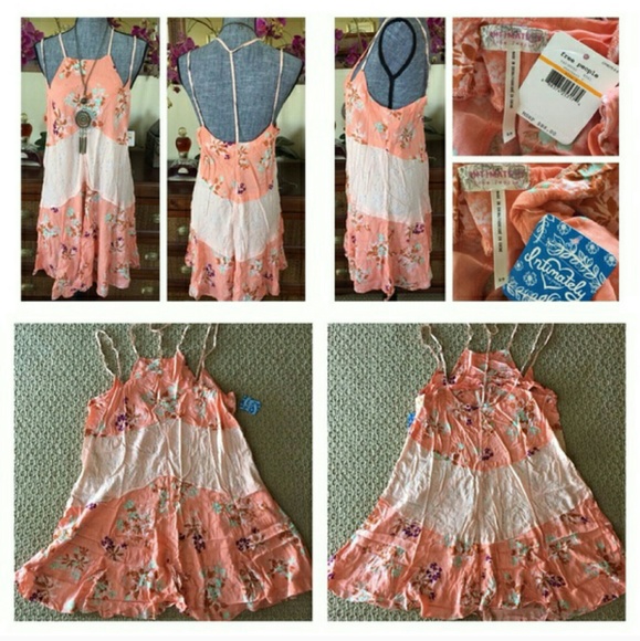 Free People Floral Print Slip Dress - Picture 3 of 4