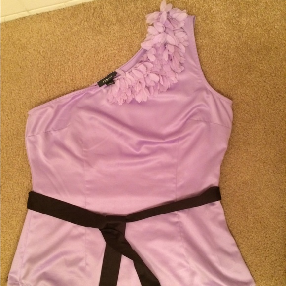 One shoulder  blouse size large