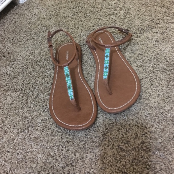 Tribal sandals!