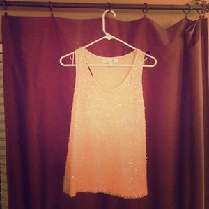 Sparkly short sleeved top