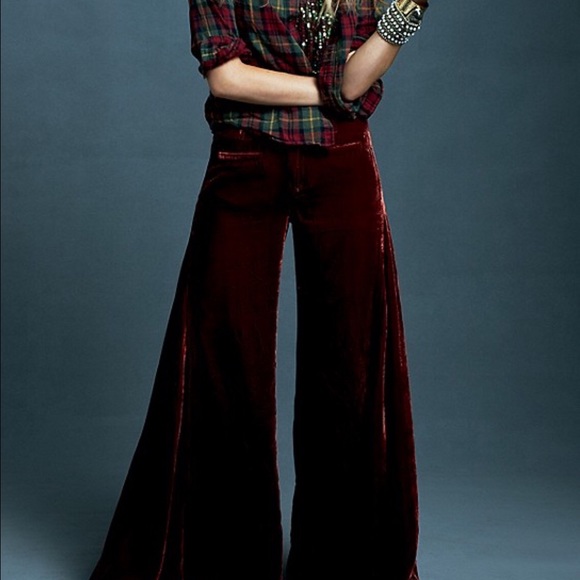 New with tags free people velvet extreme flares
