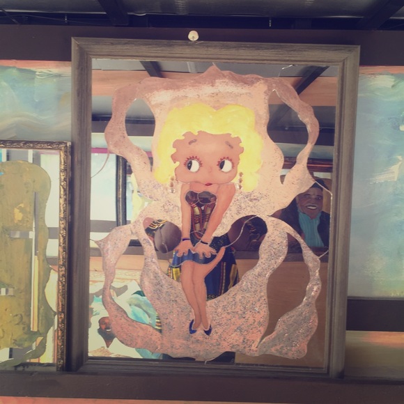 Betty boop art piece.