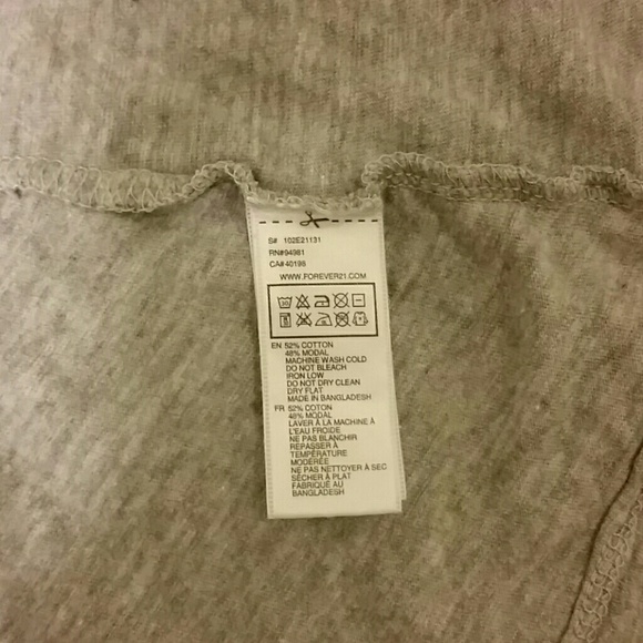 Grey Racerback Tank - Picture 3 of 4