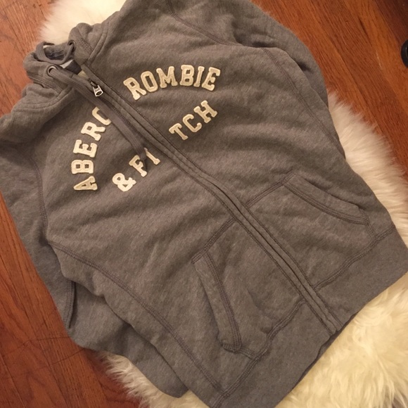 Abercrombie & Fitch Grey Hoodie - brand new