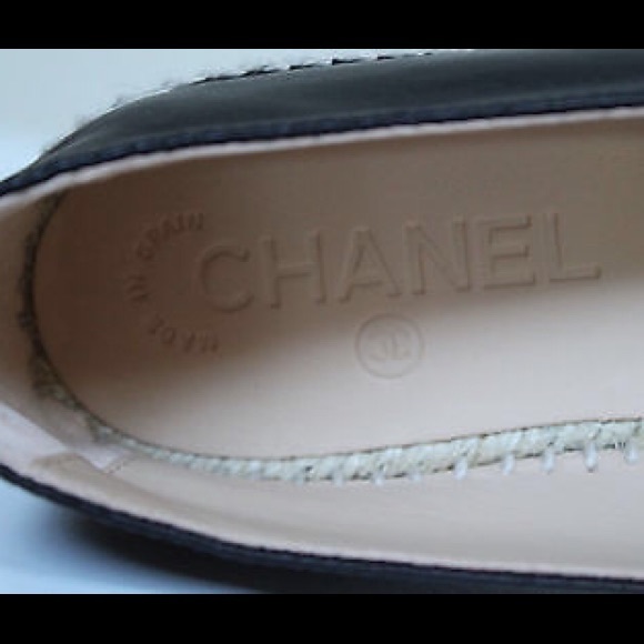 ❗️SOLD❗️Black lambskin Chanel espadrilles - Picture 4 of 4