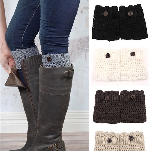 NWT boot cuffs: various colors