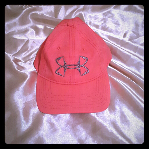 Hot pink Under Armour hat